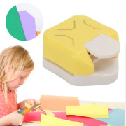 Hörnrundare Stans 3 I 1 Hörnkniv Pappershantverk DIY Korttillverkning Scrapbooking Justerbar Hörnkniv Hållbart ABS-hölje För Skola Hem