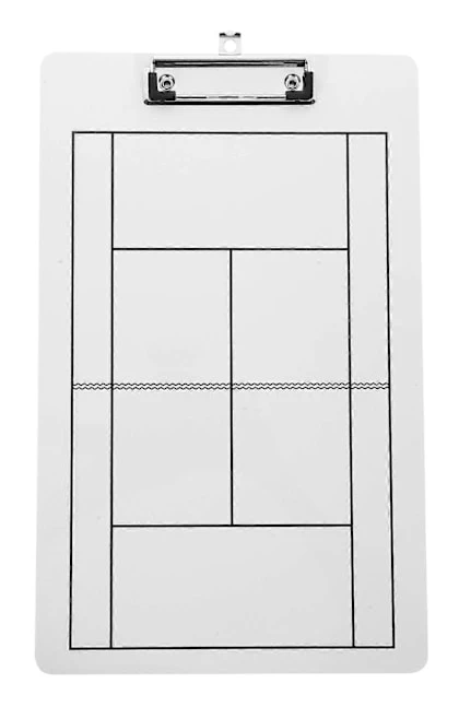Tennis Whiteboard Tennistränare Board Tävlingsstrategi Board Tennis Clipboard