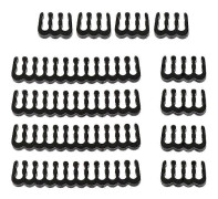 QU/Kabelkam för 2,5-3,0 mm PC-strömkablar, organiserare, kabelhantering 6/8/24-pin