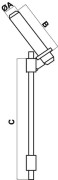 Stift, 230 mm CP33KR