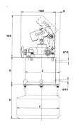 Hydrauliskt stödben med handpump 5,7 t SP85250SET1