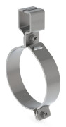 Stålhandtag 63 mm komplett, QS (Quick Stream)