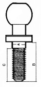 Bultad kulled, K50 19 x 70 mm Z991970KR