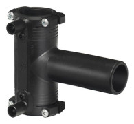 Elektrosvetskoppling 90ST. d40 PE100, SDR11, PN10 gas/PN16 vatten