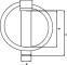 Saxsprint med ring 10x45 mm Kramp LP10FKR