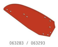 Kverneland, formskiva 14''/16'' höger, 063283 RC0989