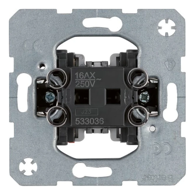 Hager Polo One-button switch One.Platform stair mechanism self-locking (533036)