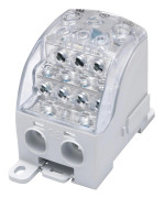 Simet kopplingsblock - universal Al/Cu SUB 400 (82080) SIMBLOCK grå 81651002