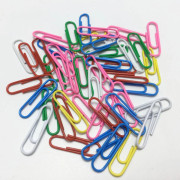 Papperclips, 240 st små färgade papperclips, papperclips i blandade färger, papperclips för pappersarbete, kontor, skola och personligt bruk