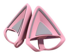 Razer Kitty Ears V2 - Kattöron för headset - kvarts