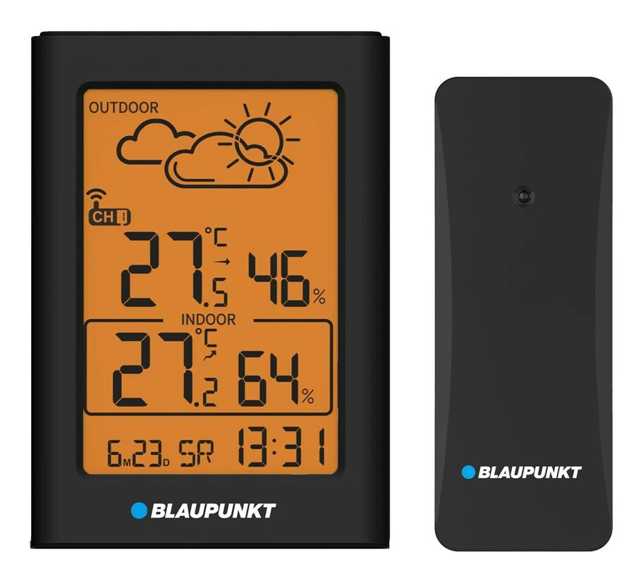 Multi-function Weather Station Blaupunkt WS15BK