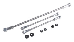 Kugghjulslänk Tryckstänger Reparation Fix Kit 3st för Peugeot 106 Citroen Saxo strainless steel