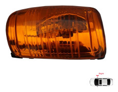 ESC Bildelar ESP593-2 Sidodörr Vingespegel Orange Indikeringslampa Lins 1847390 Höger för Ford Transit 2013-På skepp från Turkiet