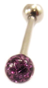 Les Trésors De Lily [L4507] - Stålstång 'Cristal' lila violett