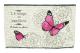 Les Trésors De Lily [A0272] - Bomullsmatta 'Le Temps des Papillons' rosa grå - 80x50 cm stark rosa