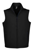 SOLS Herr Race Softshell Body Warmer XL svart