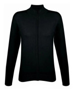 SOLS Gordon Full Zip Cardigan Dam/Dam M mörkblå