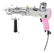 Tufting Gun, Borstlös Motor, Max Hastighet 13000rpm, Justerbar Tjocklek 7-21mm,Rosa