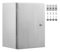 SucceBuy 20 x 16 x 8 Rostfri Elektrisk Kapsling IP66 Väggmonteringsbox