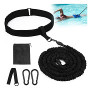 Simningsbälte för pool, elastiskt simrep för pool, 2,5-7,5M justerbart motståndsbälte, simningsbälte