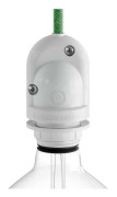 Lamphållare Vit Termoplast