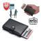 Black-RFID NFC-skyddsplånbokskorthållare black