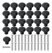 25 st Skåpshandtag Knoppar 30 mm för Badrum, Skåp [GKS]