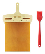 |HH| Glidande Pizzaspade - Pizzaspade med handtag, Diskmaskinssäker Pizzaspade - Perfekt