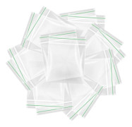 Gripseal-påsar (40 x 40 mm, 100-pack) Slitstark Zip Lock | Mångsidiga små genomskinliga påsar för matförvaring, smycken och mer