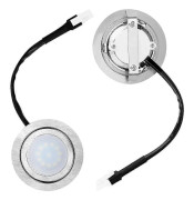 2 st Köksfläktslampor, Rostfritt Stål Köksfläkt LED-lampa Ersättning Infälld Köksfläktsbelysning