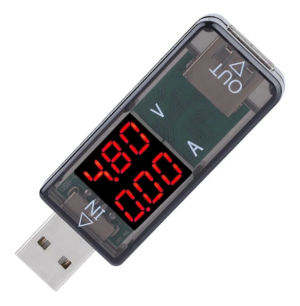 [LLC] USB Tester with Color LCD Voltmeter, Ammeter, Multimeter, Charging Current Meter