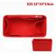 Ny Väskorganisatör Filt Tyg Insats 25 30 35 Smink Handväska Red StyleB S
