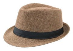 Mörkgrå Vattentät Filt Hatt Jazz Hatt Retro Stil Hopfällbar Hatt Rulla Upp Hatt Fluffig Hatt Bowler Hatt - Kvinnor Män 58cm