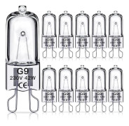 G9 Halogenlampor 42W, 230V, 10-pack 42W