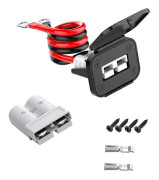 Ny Anderson-kontakt, 8AWG 50AMP Batteri Snabbkopplingskontakt