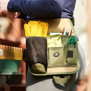 Unisex Bekväm Trädgårdsmästare Florist Midjeväska Verktyg Fickhållare