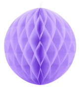 Hängande pappersdekoration lila 40 cm