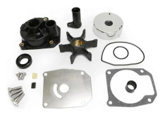 60HP 65HP 70HP 75HP Evinrude Johnson Water Pump Repair Kit Replacement With Housing Key 432955 OMC Sierra 18~3389-XF27-