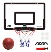 Transparent Hängande Dörr Basketbollkorg Slagtålig Basketbollkorg Med 1 Basketnät 4 Krokar 1 Basketboll