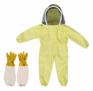 Beekeeper Suit with Sheepskin Gloves - Anti-Sting Professional Equipment