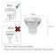 Mr11 halogenlampor, 20w 12v Mr11 Gu4 halogenlampa, varmvit, 6 st.