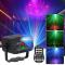 RIY_480 Mönster Laserprojektor Scenljus LED RGB DJ Disco KTV Show Partybelysning7-