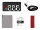 Head-Up Display, Universal GPS HUD för Bil, Hastighetsmätare med USB-gränssnitt, Hastighet, Körriktning, Överhastighet, Felkod, för Alla Fordon-XF20-