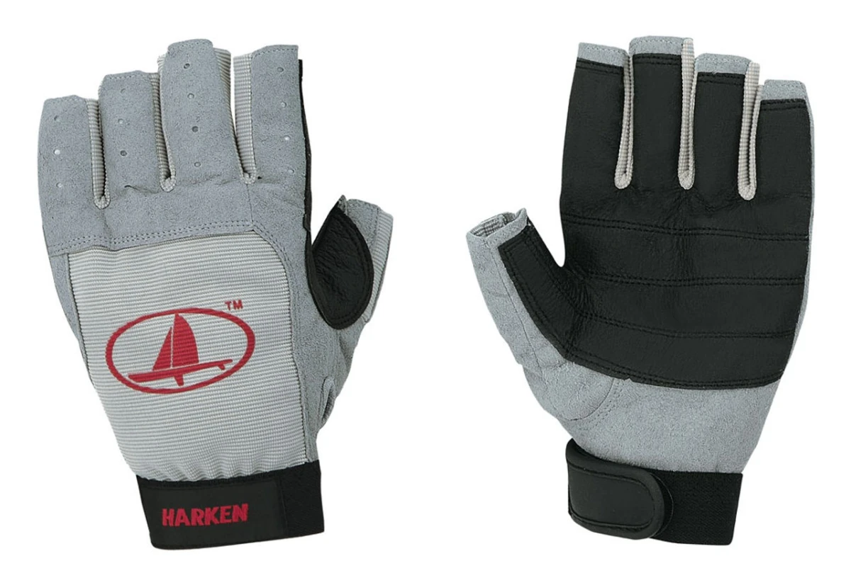 Seglarhandske harken 3/4 fingrar s