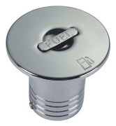 FS Däcksförskruvning Bränsle 50 mm RF/Kromad Mässing