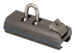 Lewmar T-track 2 schackel, stopp,32mm