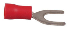 Gaffelkabelsko Gul 4.3mm 100st
