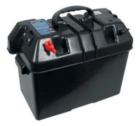 Batterilåda Deluxe med handtag för max 60Amp förbrukning