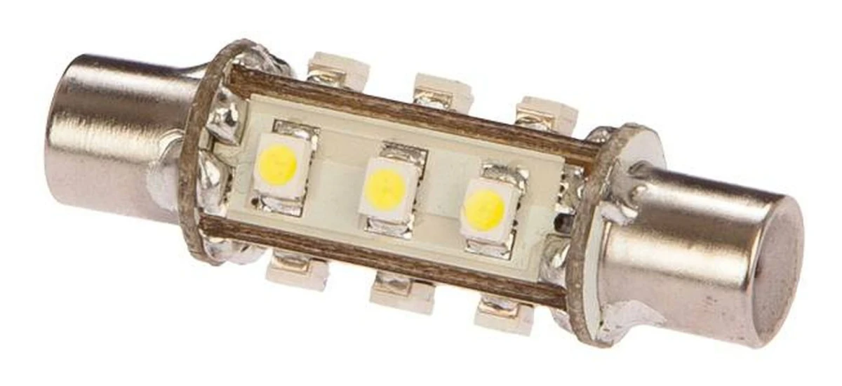 Nauticled lanterna glödlampa aqua signal Ø13x42 mm 10-30vdc