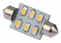 Nauticled spollampa 42mm 10-35vdc 1,2/10 W